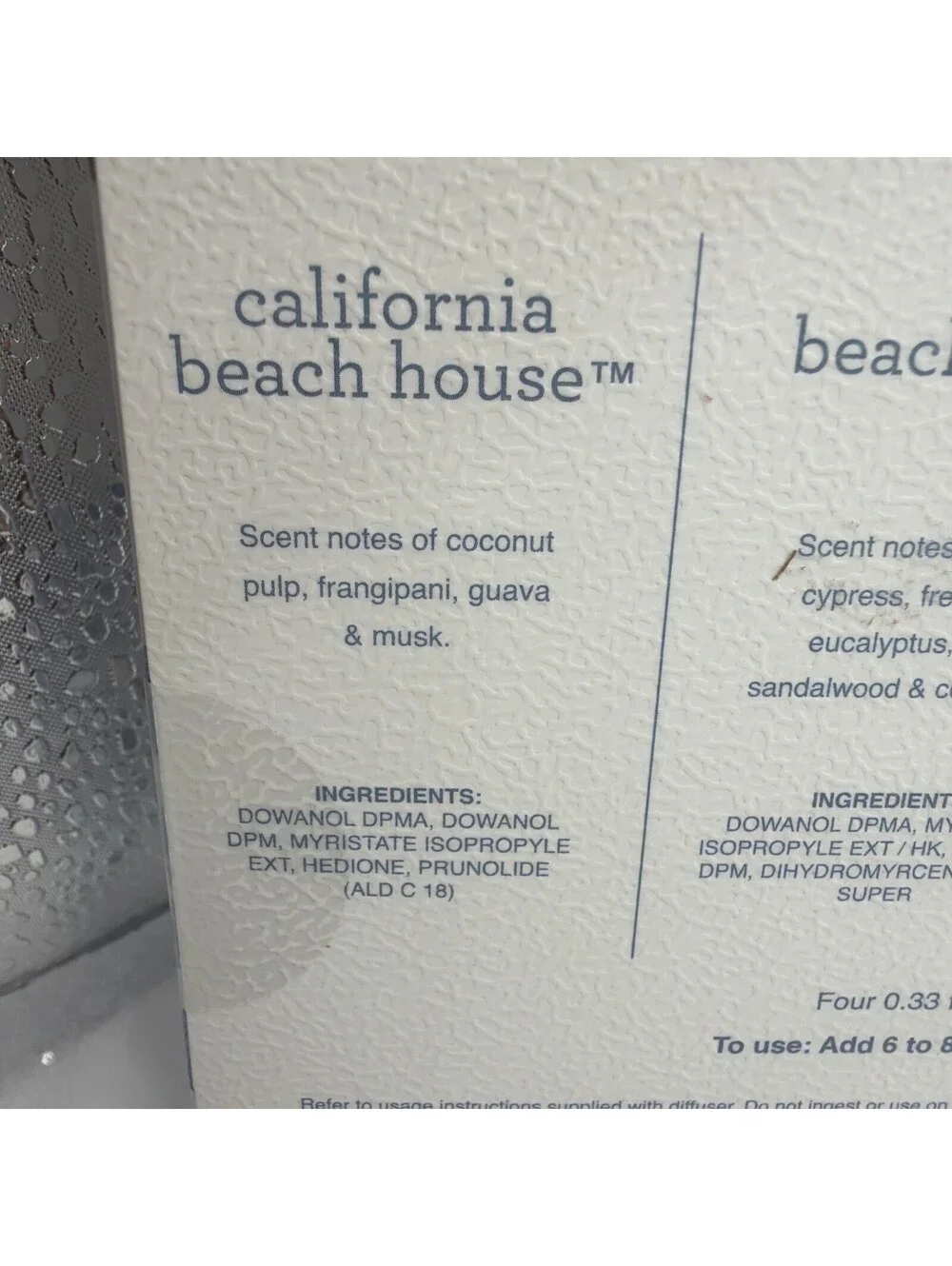 Sand + Fog Fragrance Diffuser Oil 4 Pack Laundry Day Vanilla Musk Linen NEW